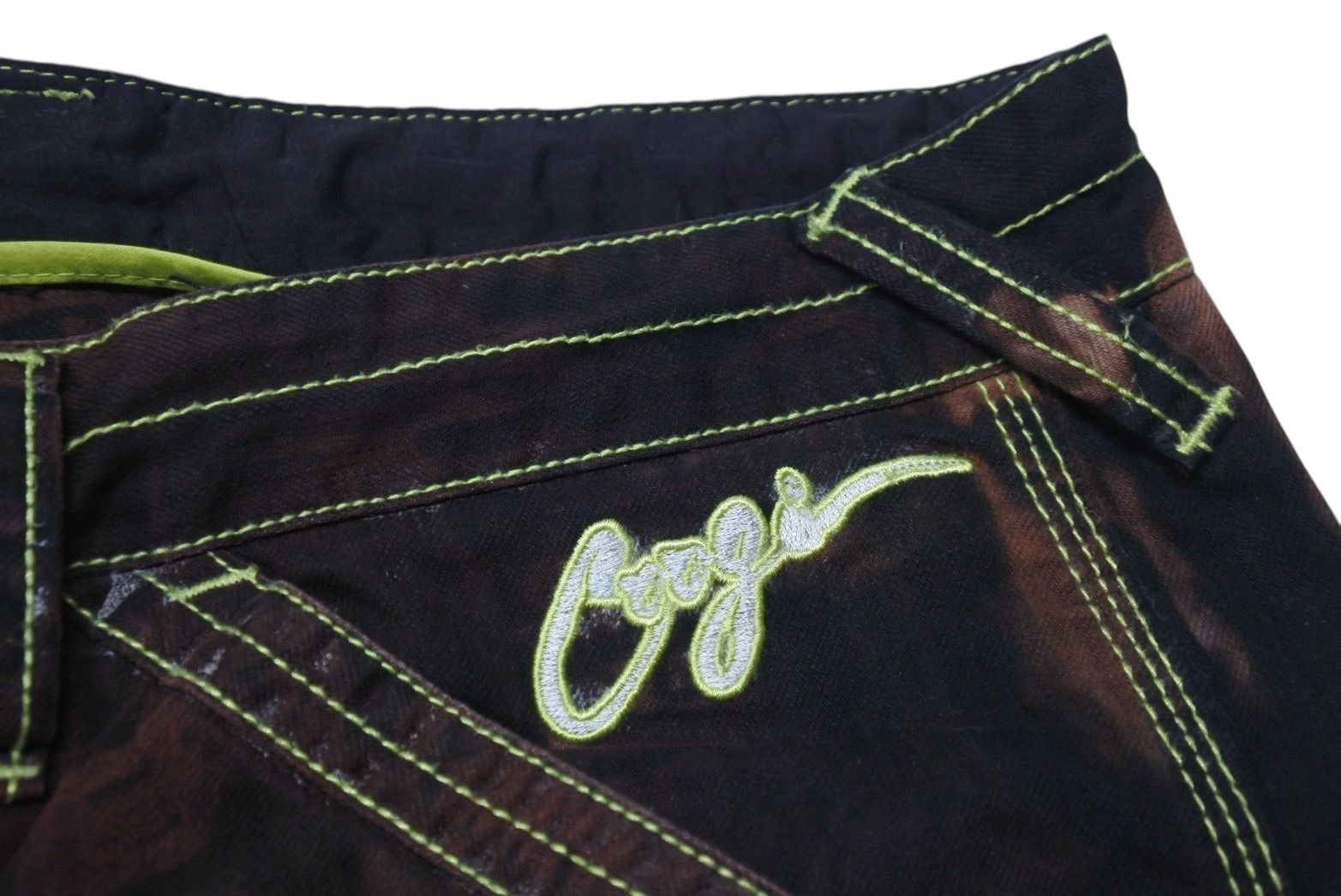 COOGI クージー バギーカーゴショーツ サイズ42 コットン ブラック  