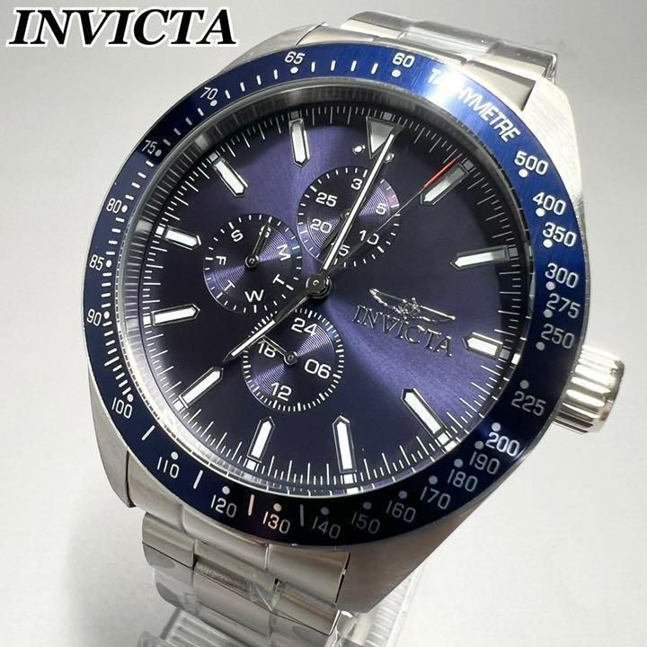 最新デザインの INVICTA ブラックシリコン インビクタ 腕時計 39697