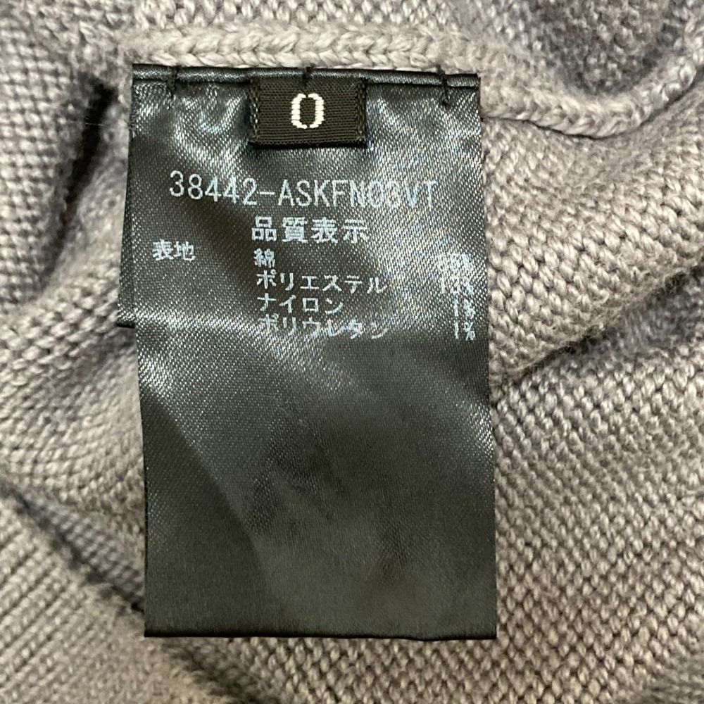 美品 ADEAM アディアム フォクシー クロップド ニット フーディ
