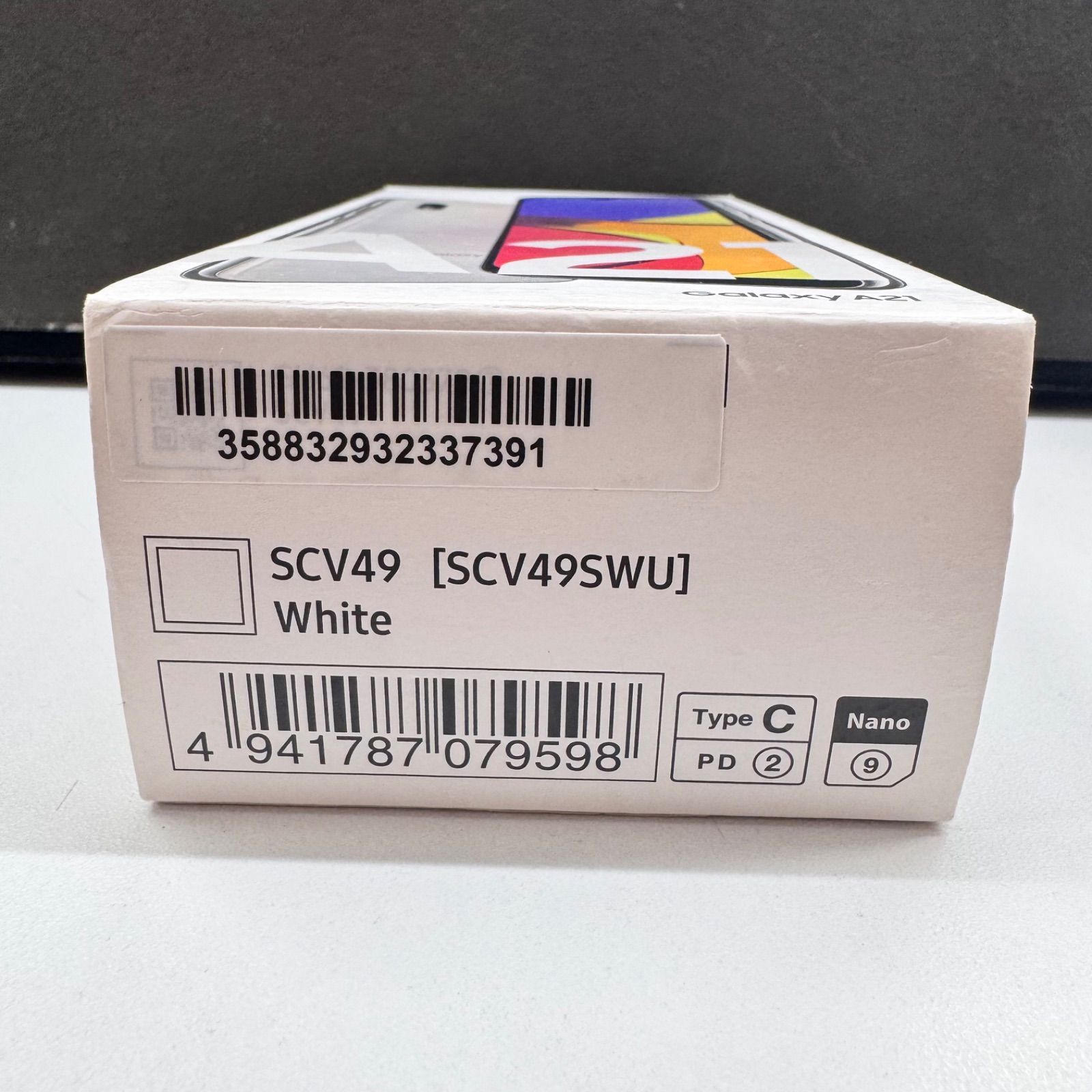新品未使用品】GalaxyA21 ホワイト/64GB - メルカリ