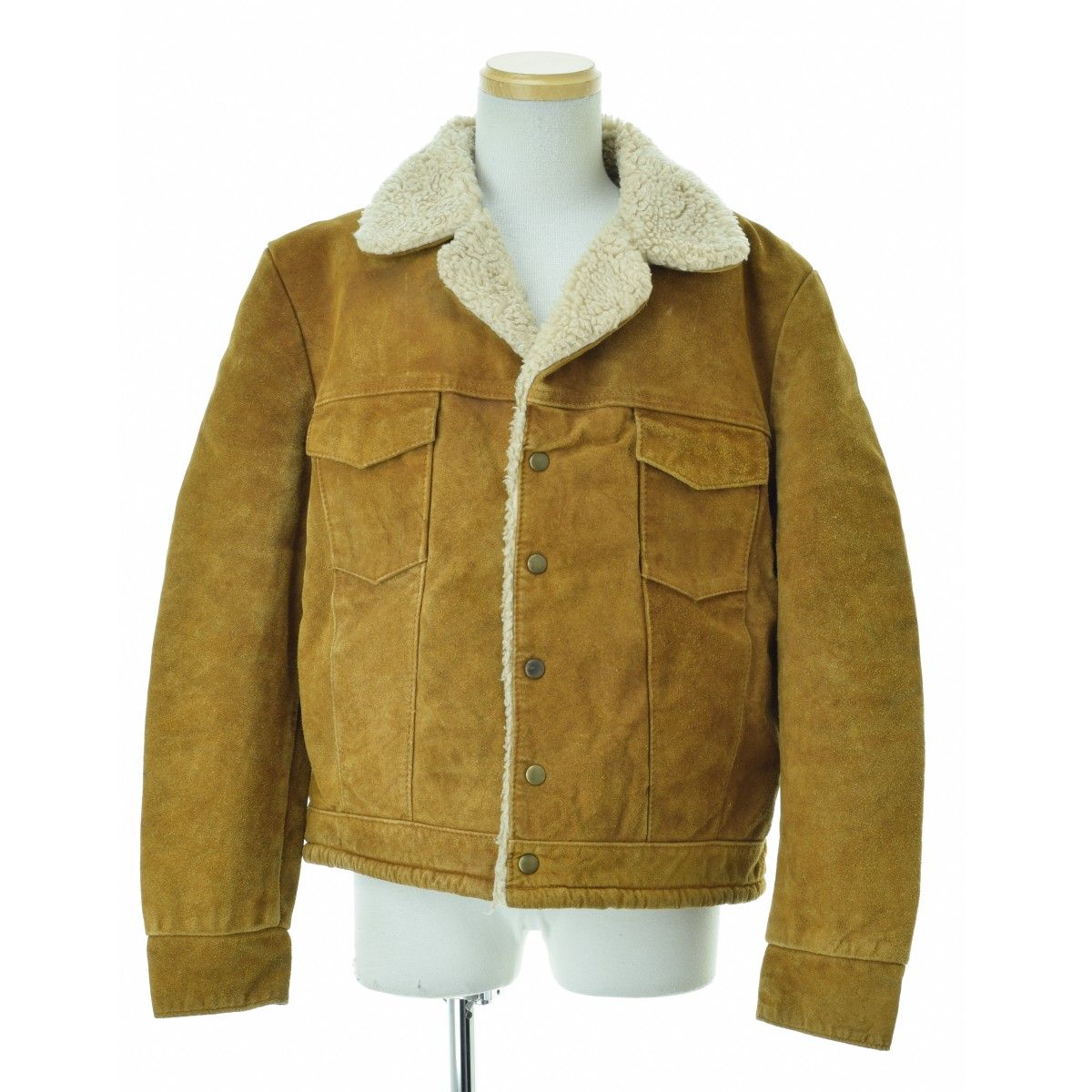 SEARS】70s ボアスエードレザージャケット - メルカリ