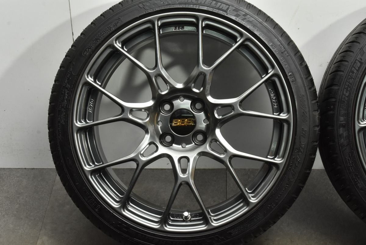 超希少 鍛造品 BBS製】ASSO GRU IS701 17in 7J+35 PCD98