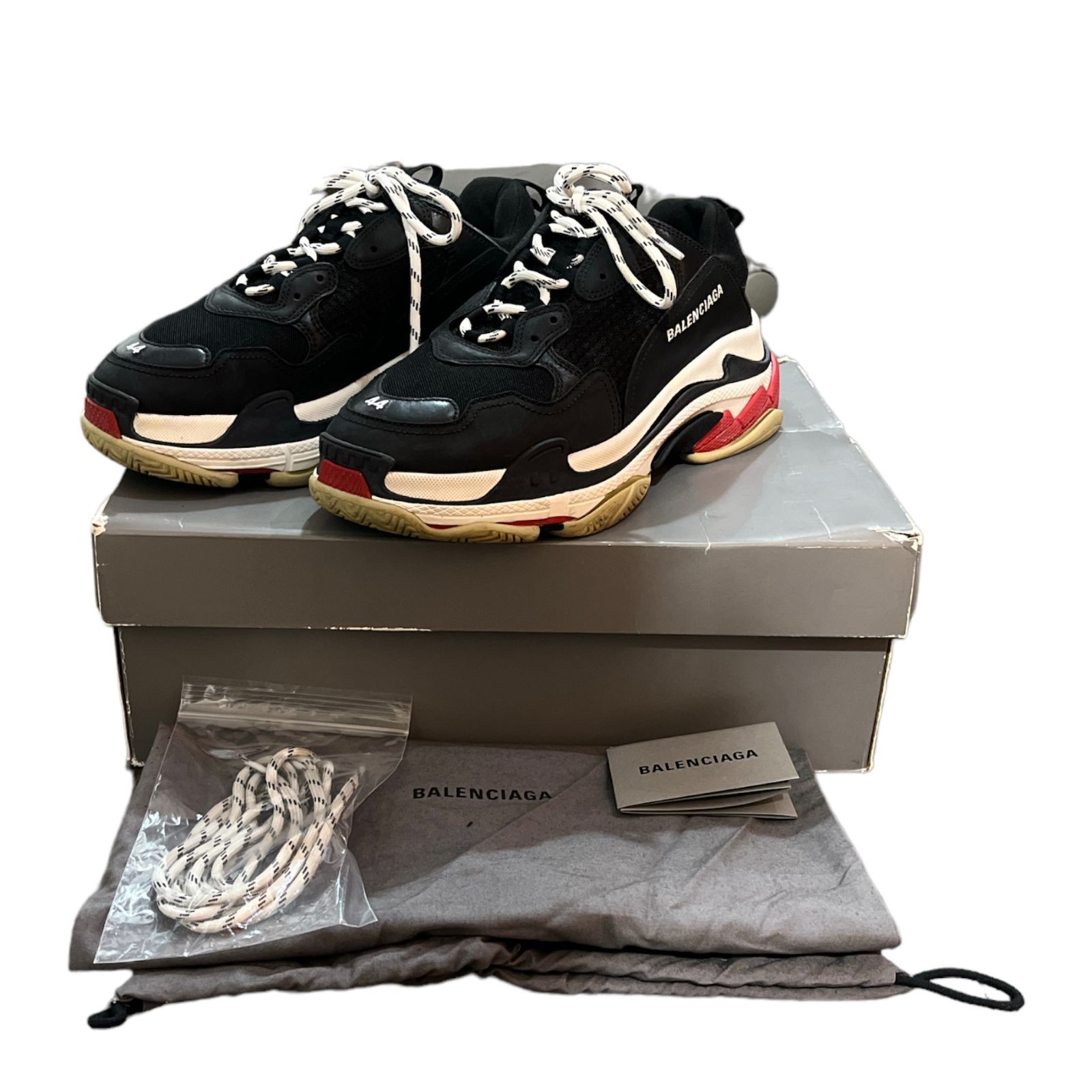 BALENCIAGA TRIPLE S スニーカー シューズ バレンシアガ 44 - メルカリ