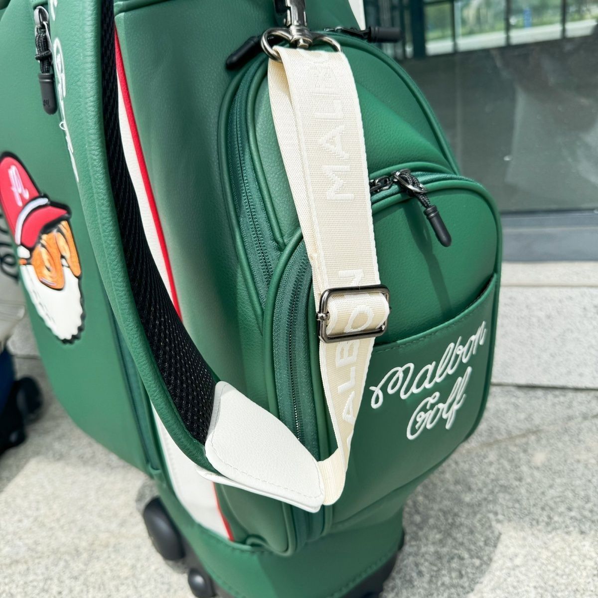 MALBON GOLF ゴルフバッグ キャディバッグ キャスター付 - メルカリ MALBON GOLF ゴルフバッグ キャディバッグ キャスター付 - メルカリ