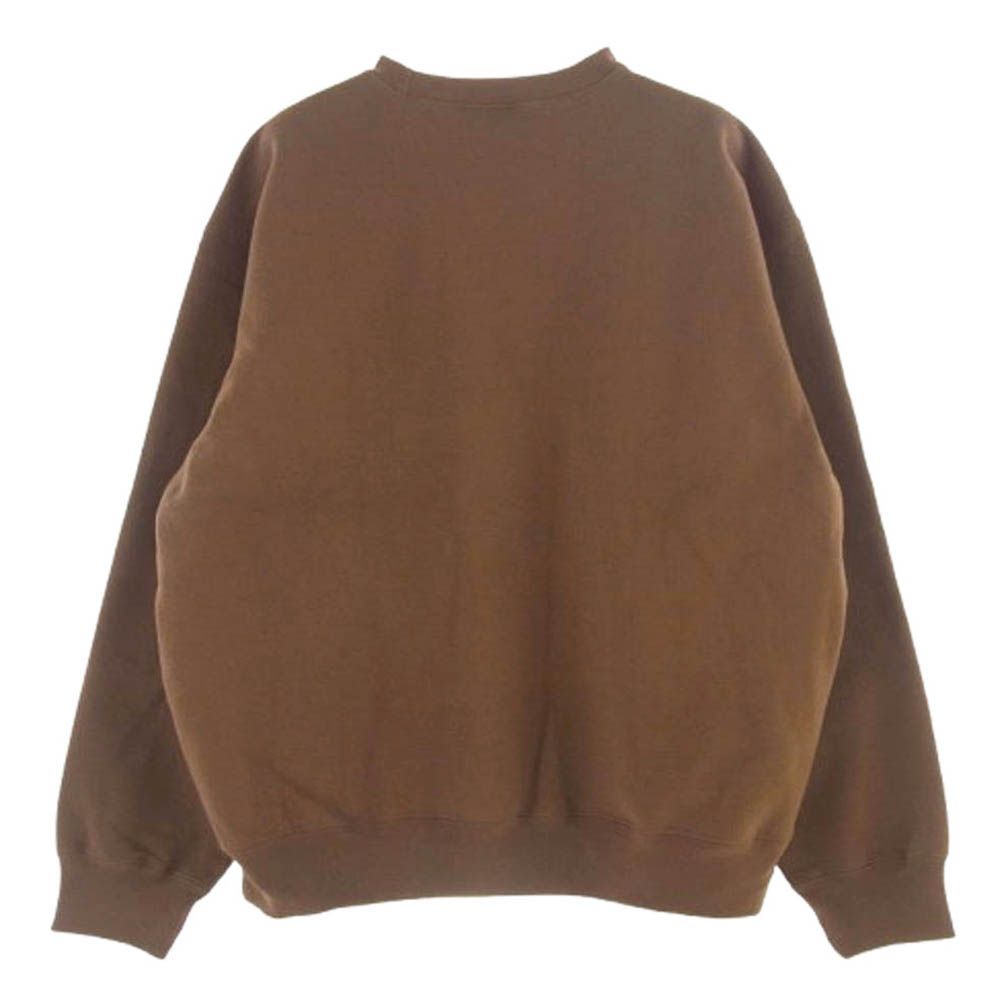 Supreme スウェットシャツ ブラウン Large