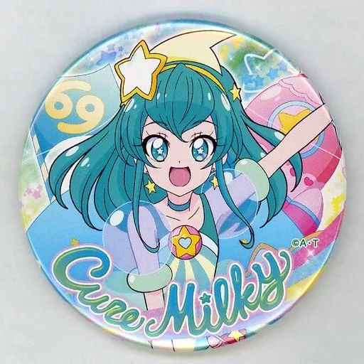 中古】バッジ・ピンズ キュアミルキー バースデースイーツコレクション