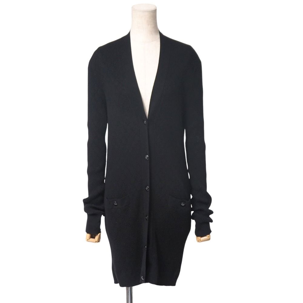 CHANEL - 　シャネル CHANEL ロングニットカーディガン P72099 コットン レディース カーディガン シャネル CHANEL ロングニットカーディガン P72099 コットン
