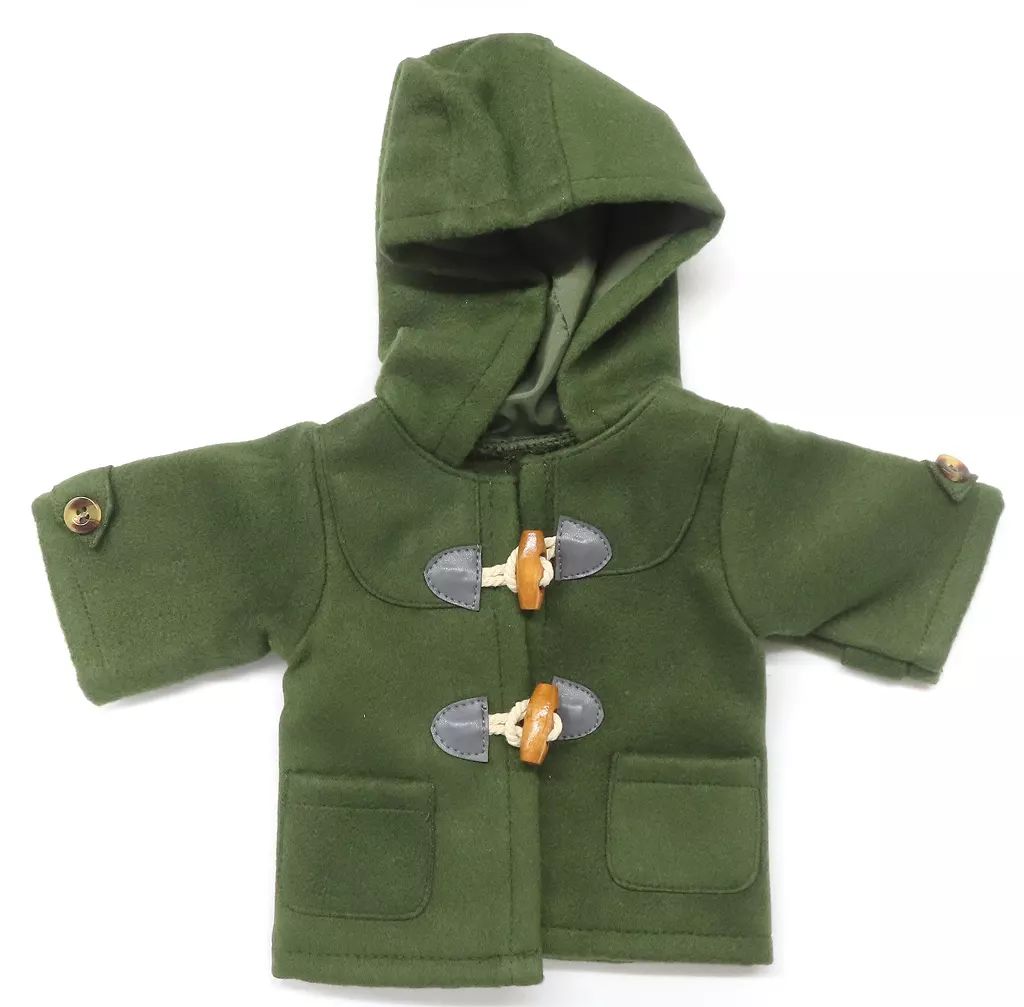 中古】ぬいぐるみ ダッフルコート(カーキ) PRINCE CAT専用