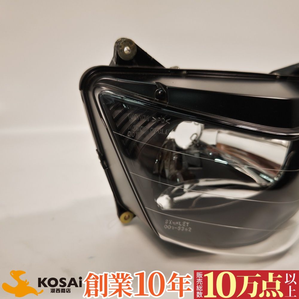 ホンダ VTR1000F ファイアーストーム SC36 純正 ヘッドライト 33120-MBB-003 年式97 取付部にガムテ跡