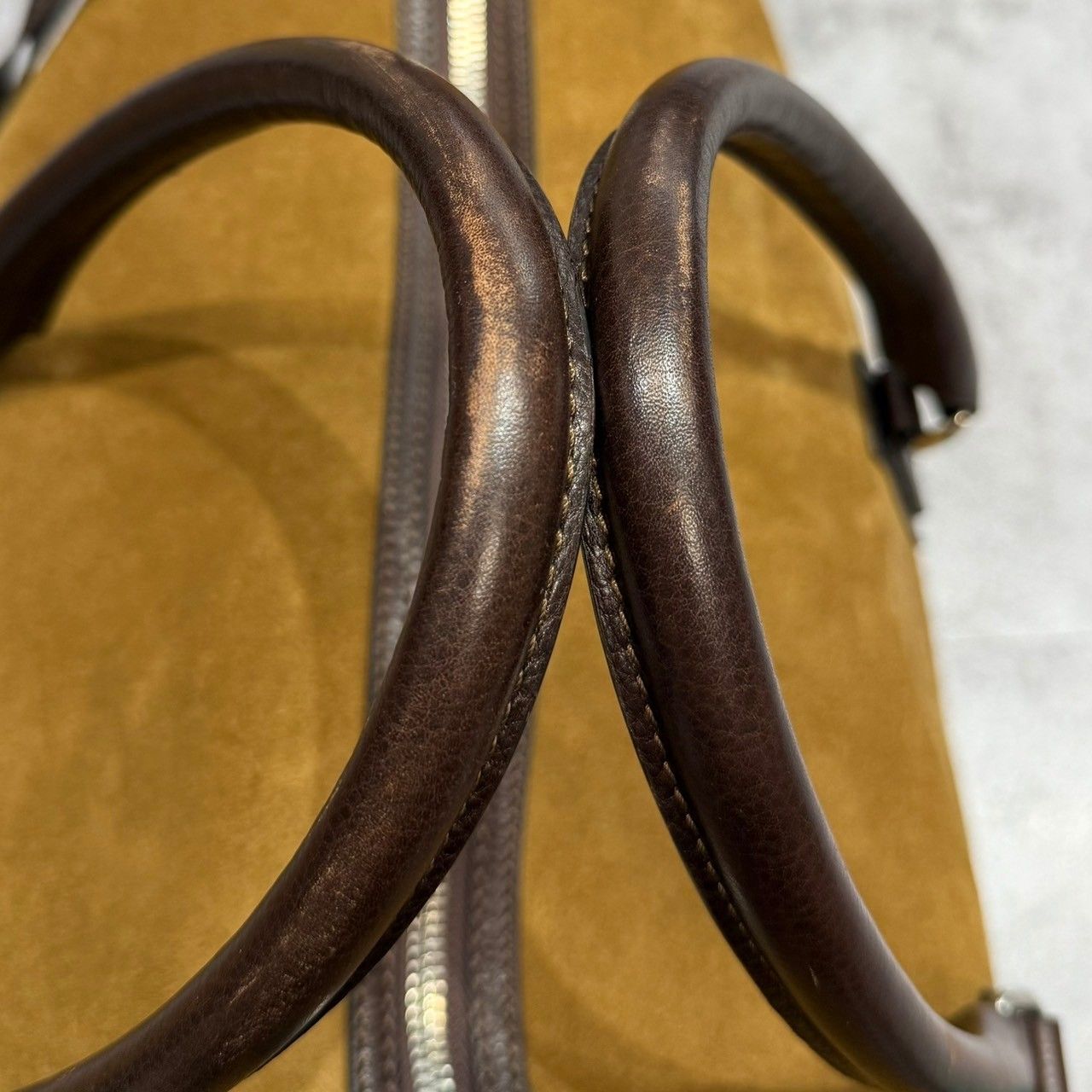 Dsquared2 ディースクエアード Bob Duffle Bag スウェードレザー