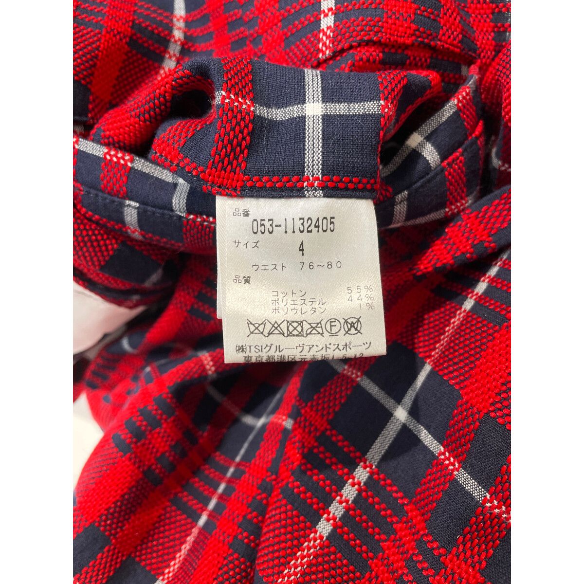 中古 メンズ パーリーゲイツ PEARLY GATES ハーフパンツ 4(M) 赤