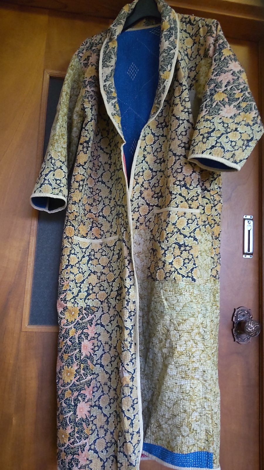 オールドグドゥリー リバーシブル ロングコート ラリーキルト カンタ  