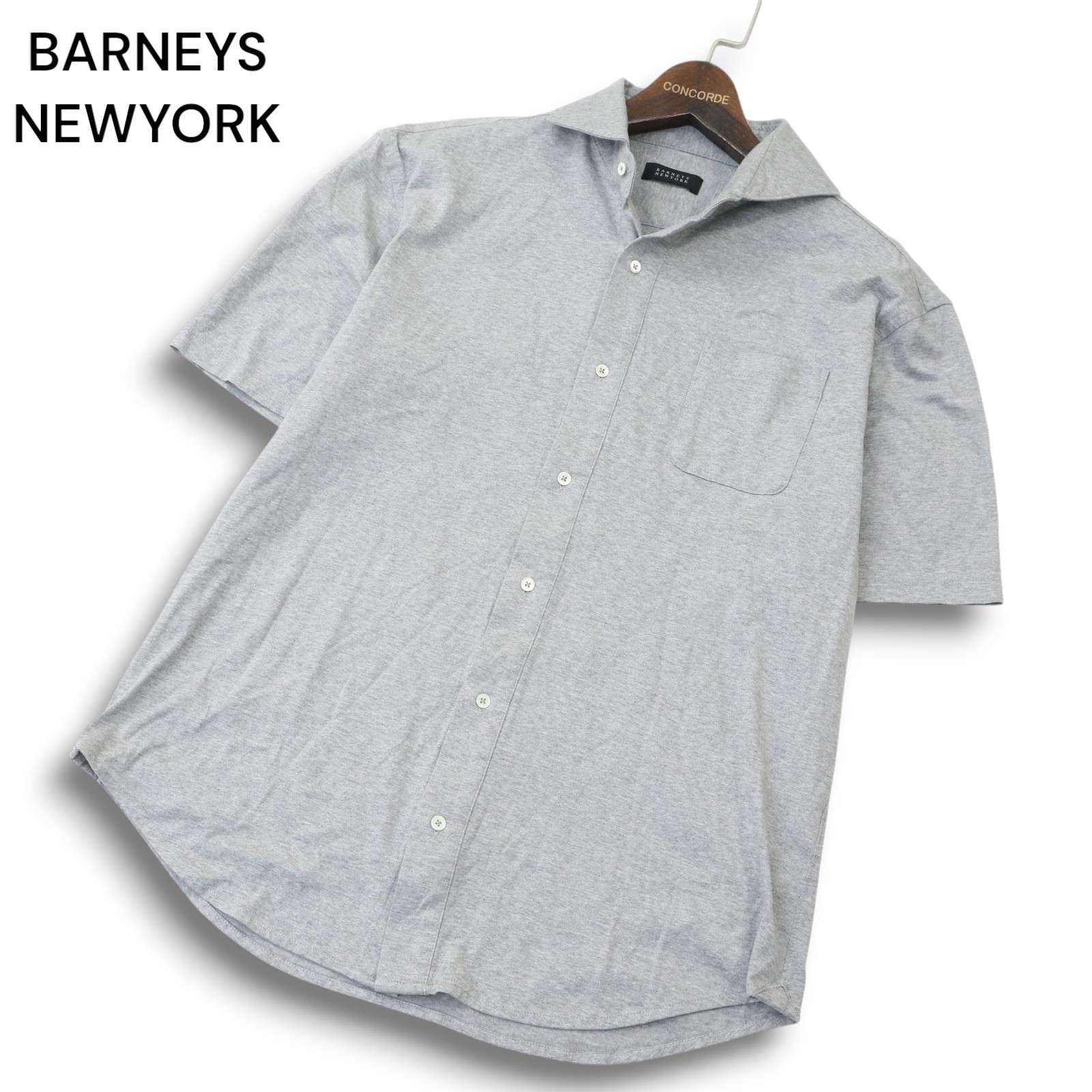 BARNEYS NEWYORK バーニーズ ニューヨーク 春夏☆ 半袖 カット シャツ 