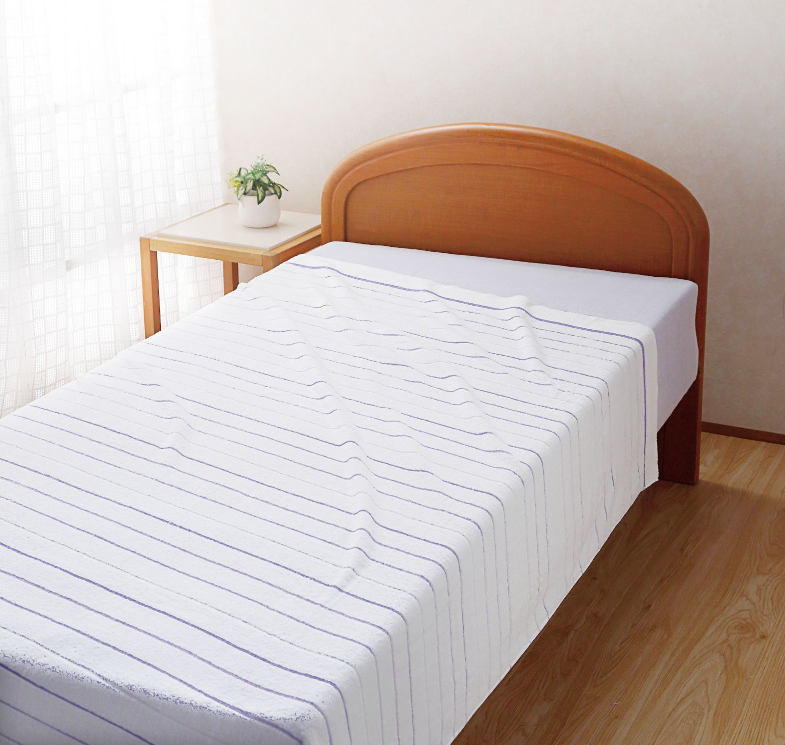 ニシカワ レスプリピュール ロングサイズタオルケット2枚セット