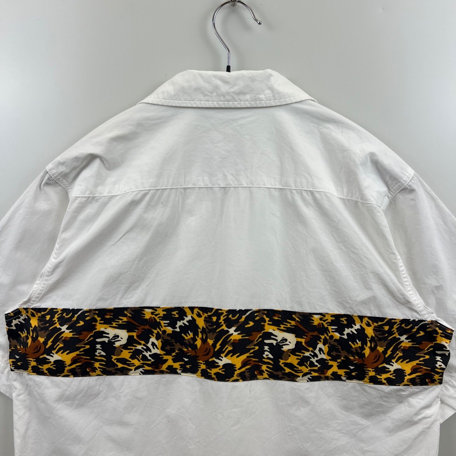 マルチカモ 半袖シャツa bathing ape camo エイプ迷彩 アベイシングエイプ A BATHING APE CAMO SIDE SHARK カモ 迷彩