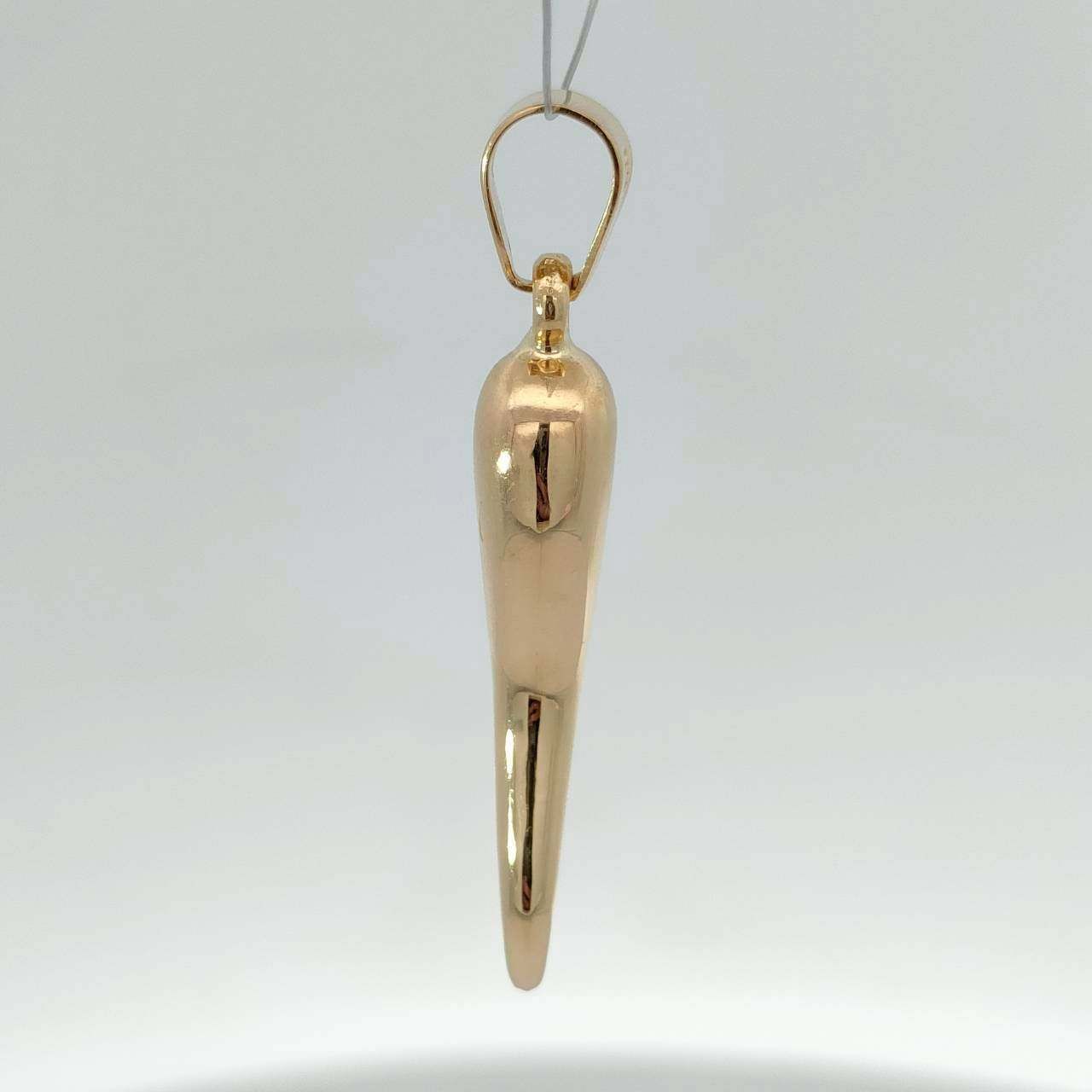 18金 K18 デザインネックレストップ 男女兼用 1.3g C757 - メルカリ