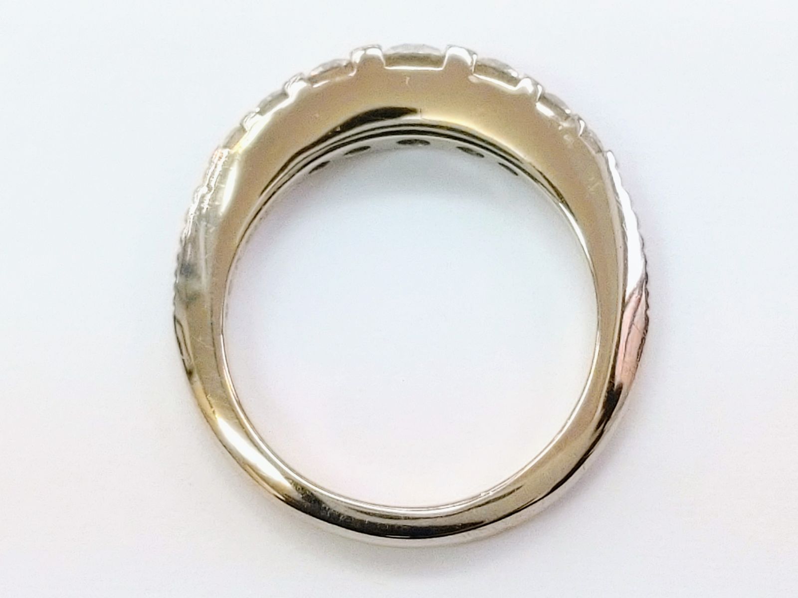 カシケイ ネイキッド K18BG ブラウンダイヤモンド7石 0.35ct ピンキー 