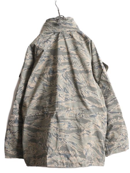 16年製 米軍 APECS ゴアテックス デジタル タイガーカモ ジャケット M APECS GORE-TEX PARKA AIR FORCE ABU CAMOUFLAGE US ゴアテック