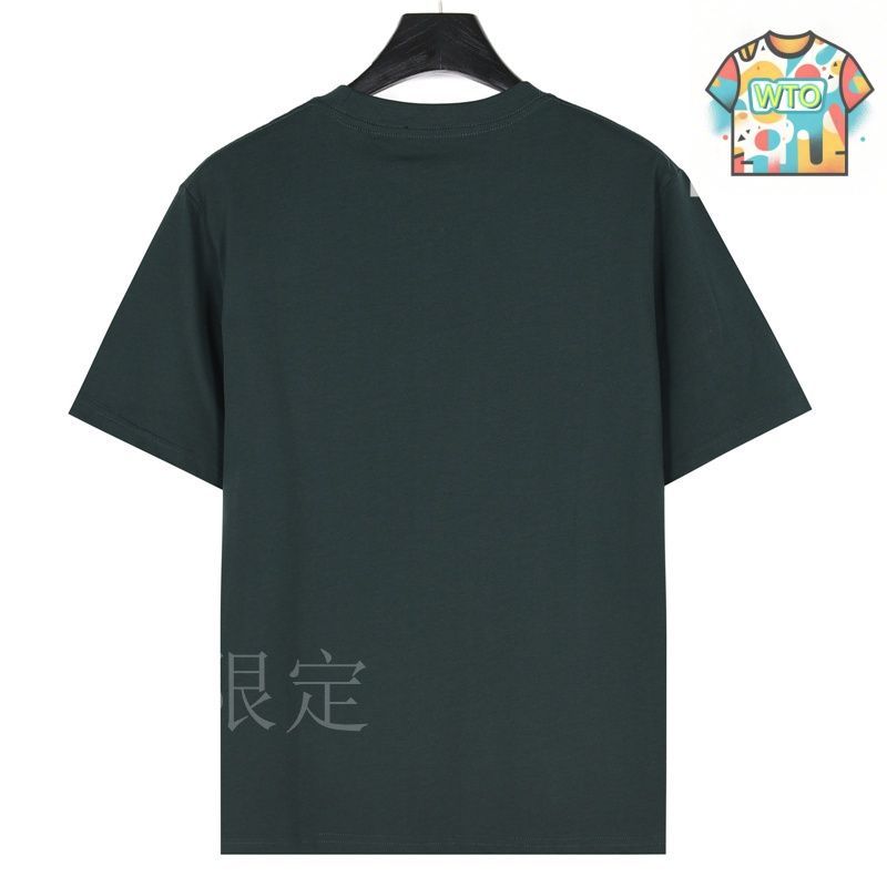 今日WTO】Prada クラシックネック 三鉄牌角標 T シャツ-KU46