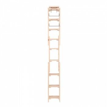 檜 つっぱりシェルフラック 幅29.5cm×奥行17cm HWS-29517