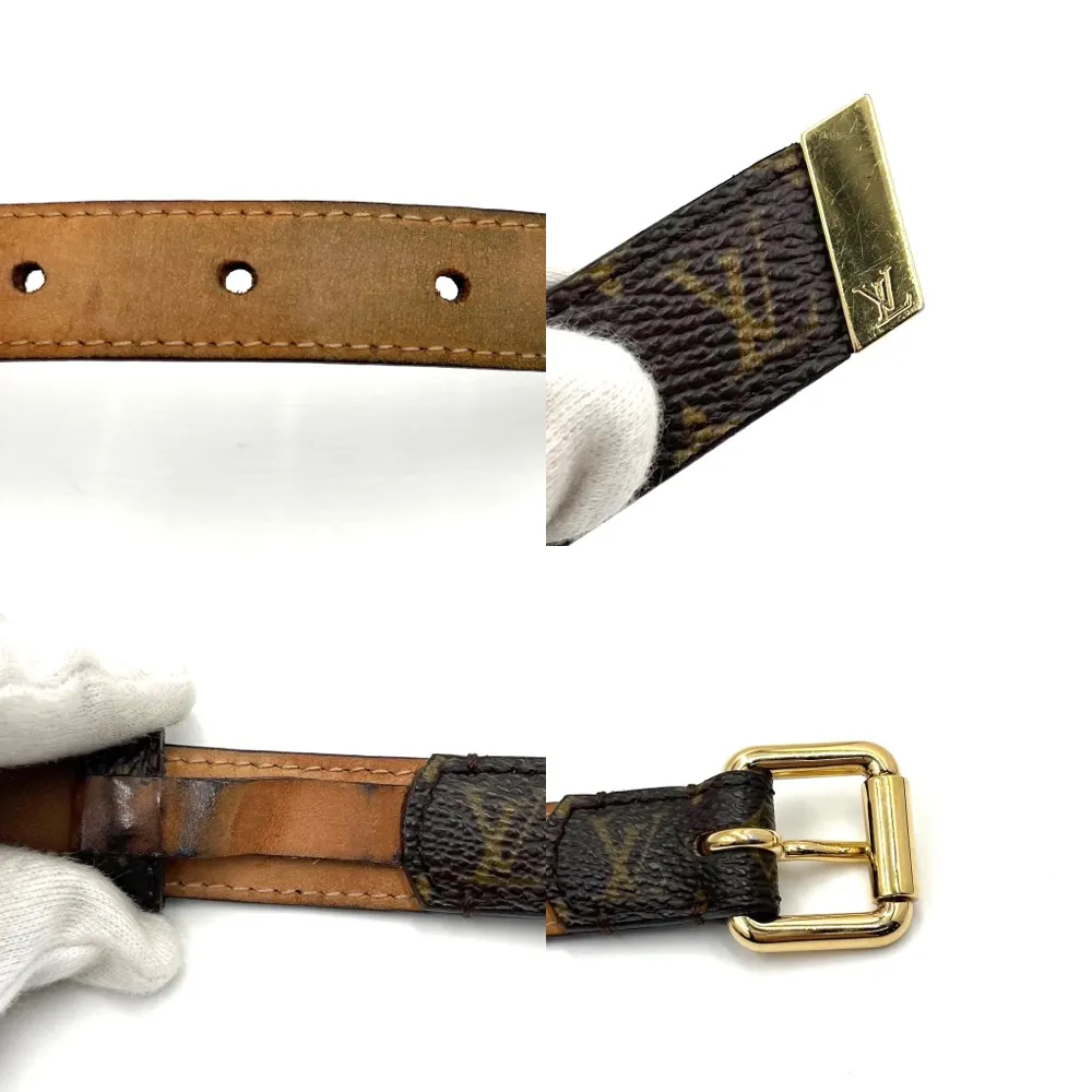 ❣️ルイヴィトン❣️モノグラム・サンチュールベルト✨ユニセックス男女兼用【美品】 LOUIS VUITTON - ルイ ヴィトン モノグラム サンチュール キャレ
