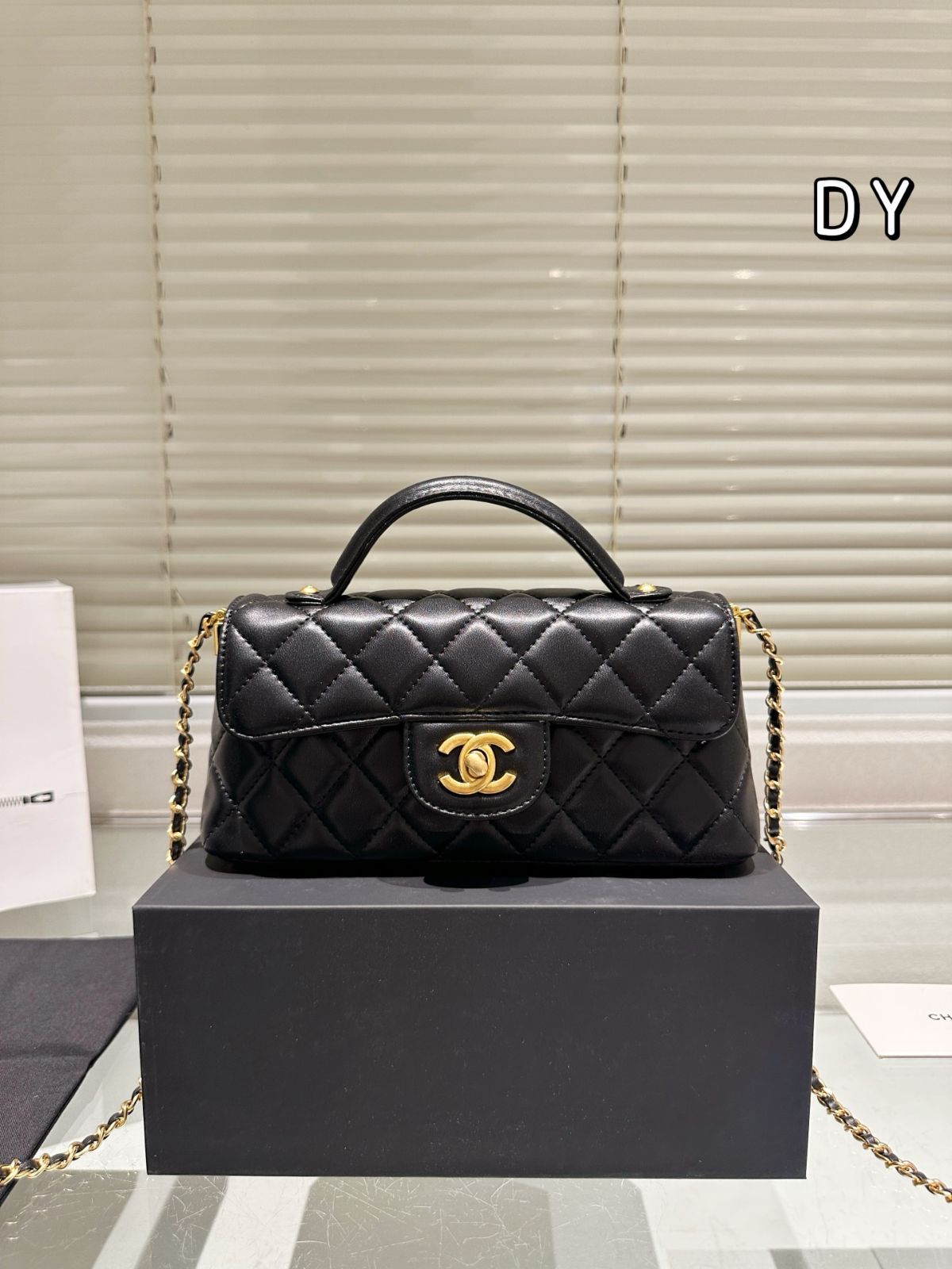 今日 Chanel 25P Chain Bag シャネル 25P チェーンバッグ ランジー 22×12cm フルギフトボックス-WTO輸入2