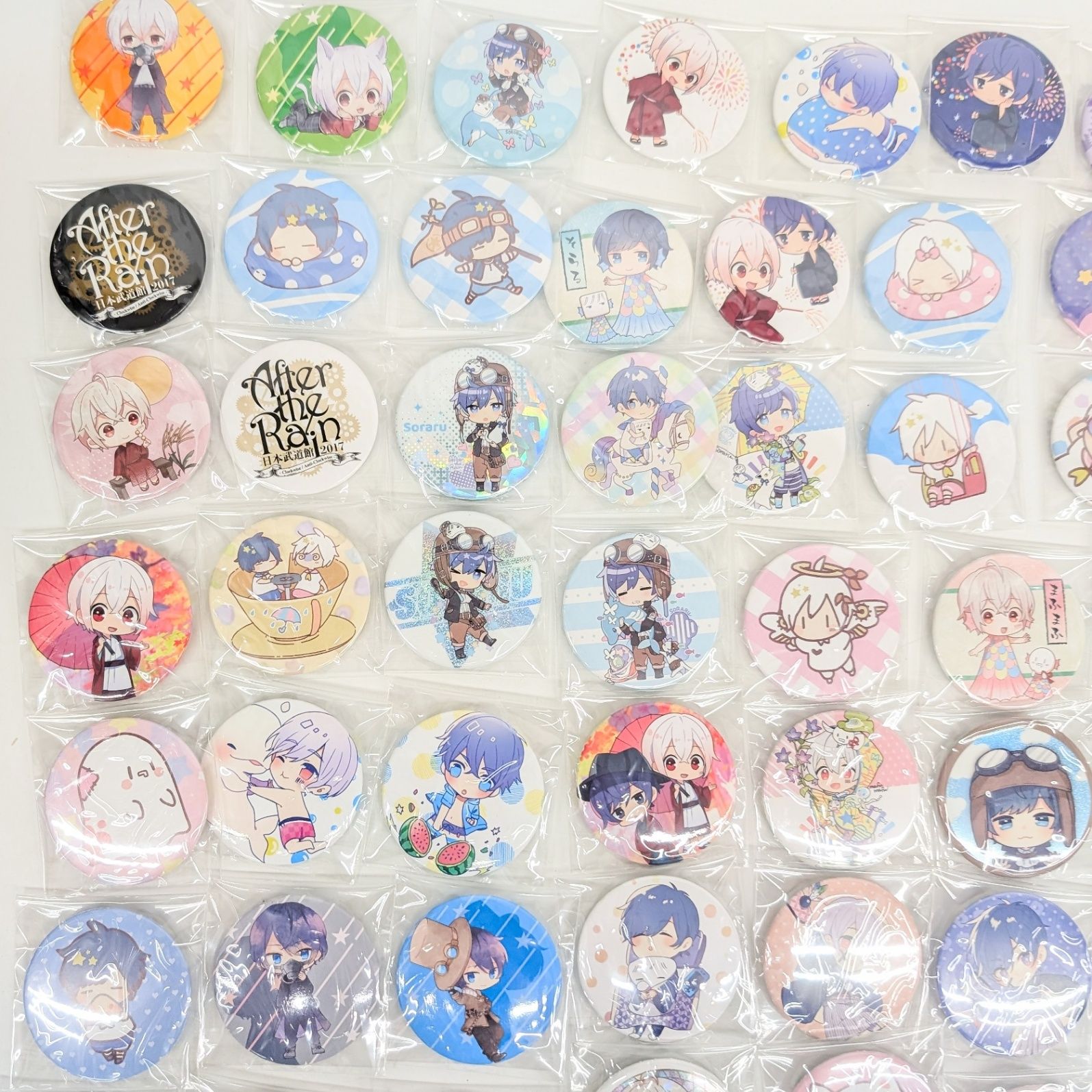 まふまふ そらる 缶バッチ After the Rain 大量 美品 約95個 - メルカリ