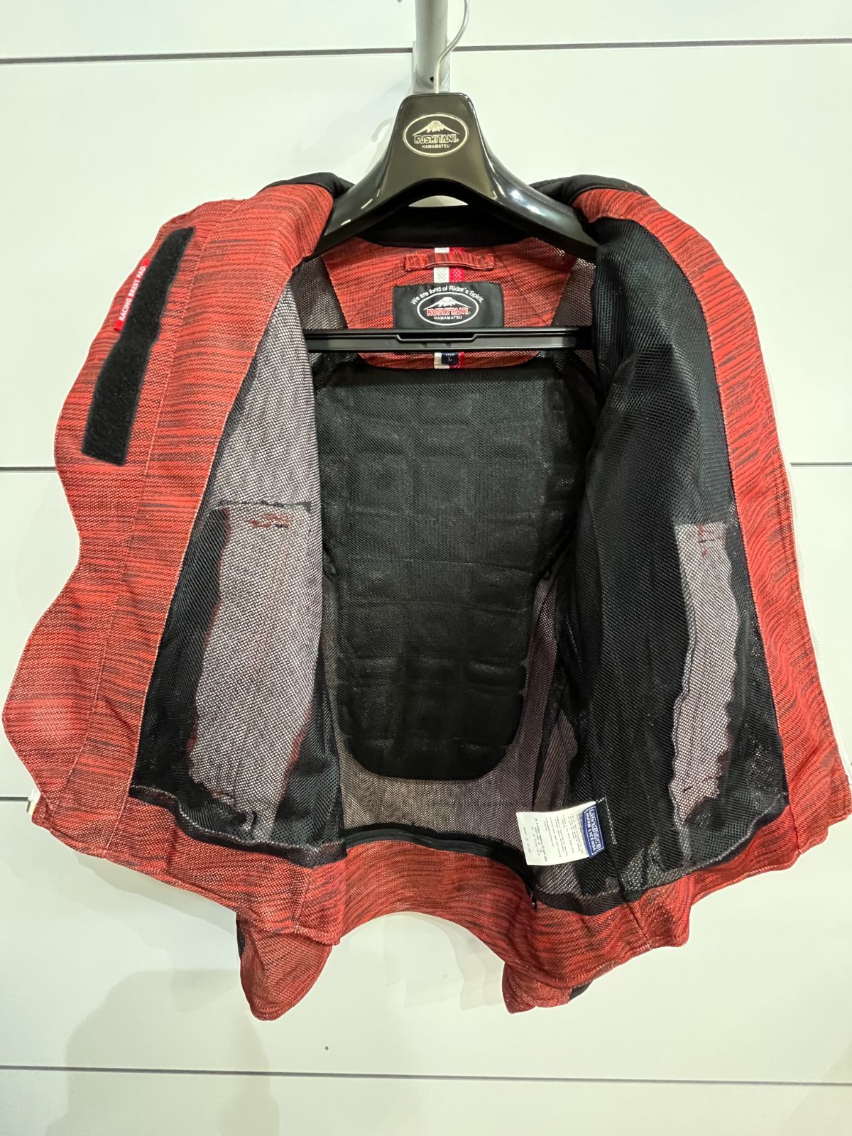 KA-100 ﾒｯｼｭｼﾞｬｹｯﾄ ﾚｯﾄﾞ L FFCRYSTALESIA_COM