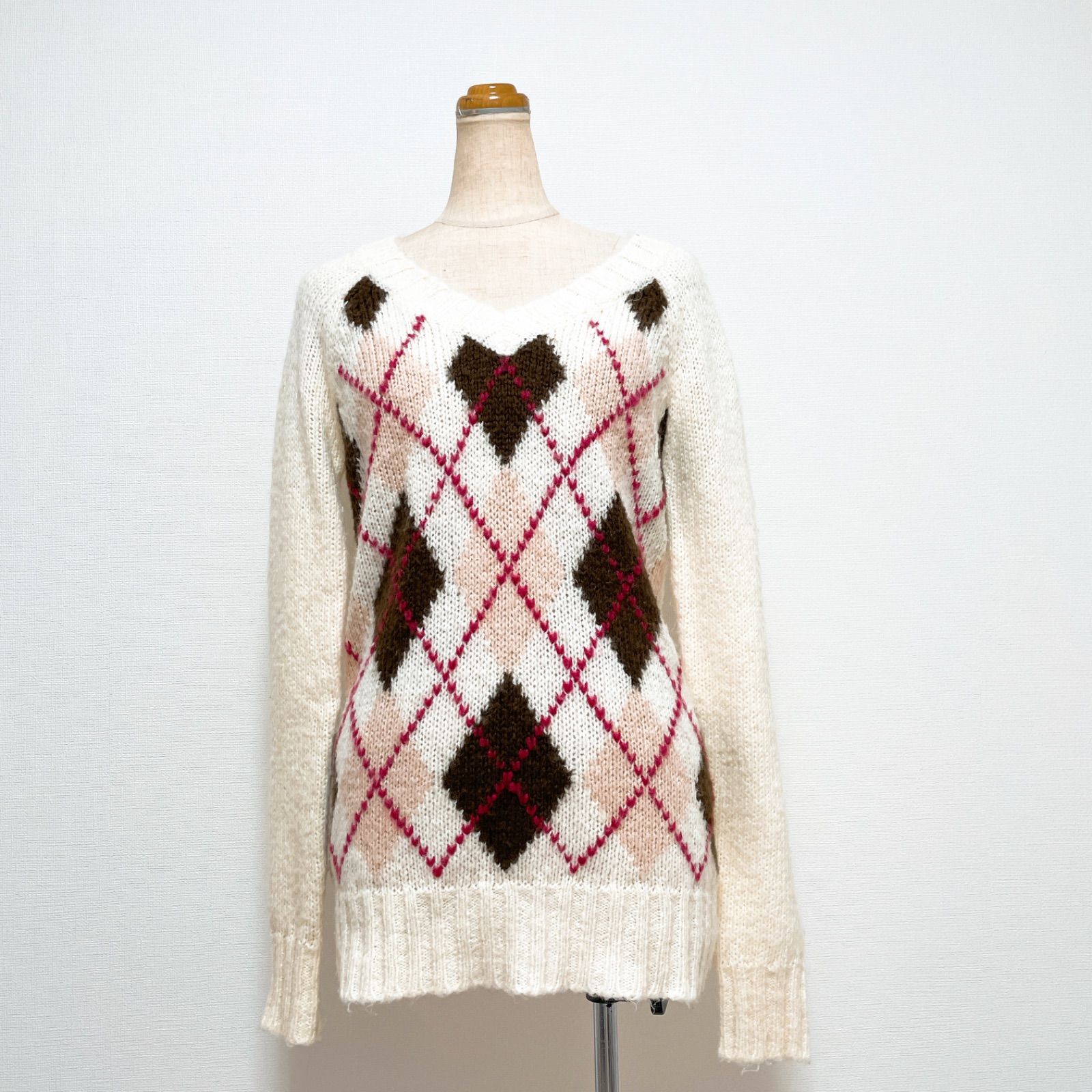 LIZLISAアーガイル柄ニットセーター LIZ LISA - LIZLISA＊アーガイルニットの通販 by Mayu's shop♡プロフ