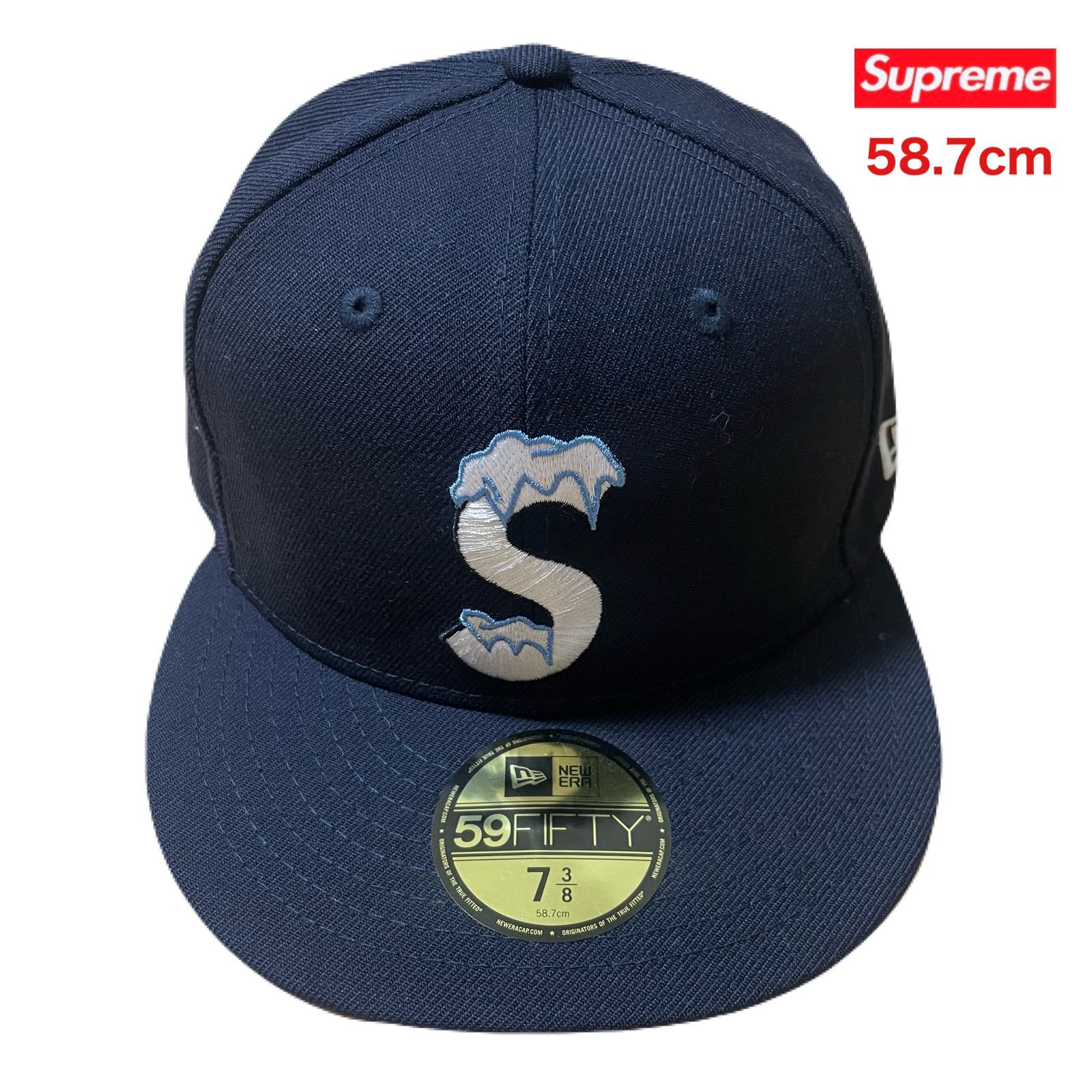 Supreme 20AW S Logo New Era Cap 58.7cm