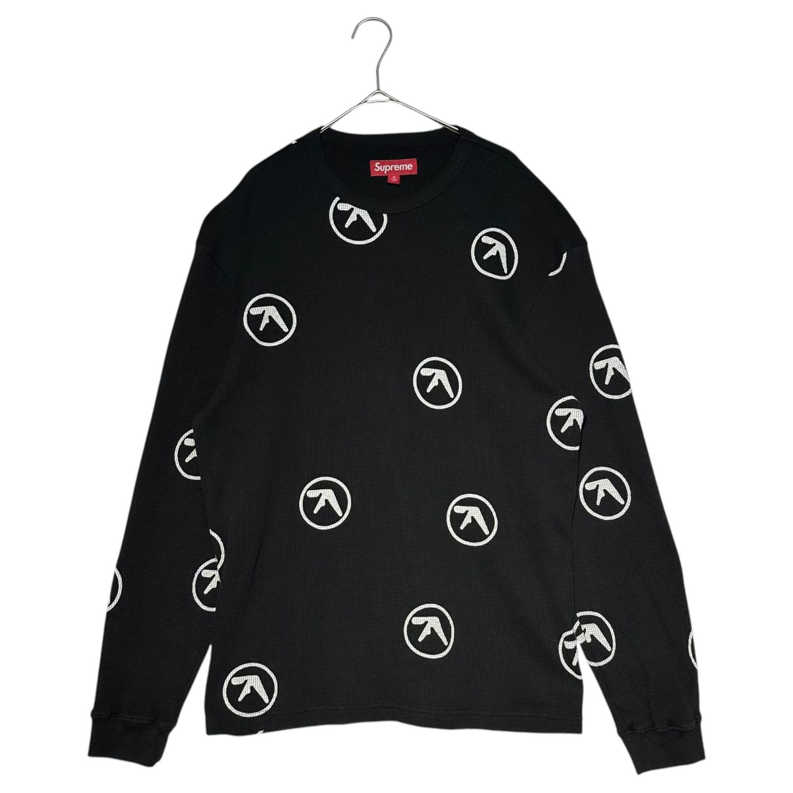 SUPREME(シュプリーム) 25SS Aphex Twin Thermal エイフェックスツイン サーマル 長袖 カットソー M ブラック