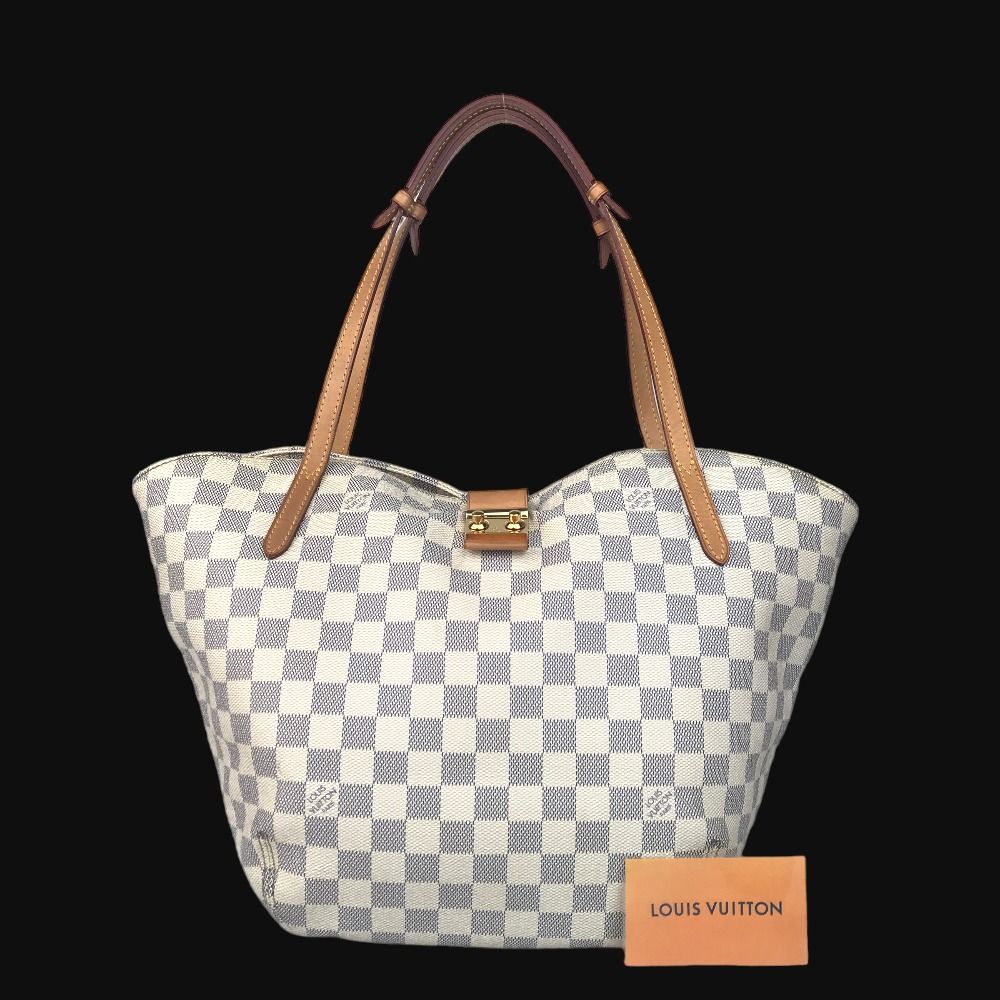 ルイヴィトン LOUIS VUITTON ダミエ アズール サリナ トートバッグ