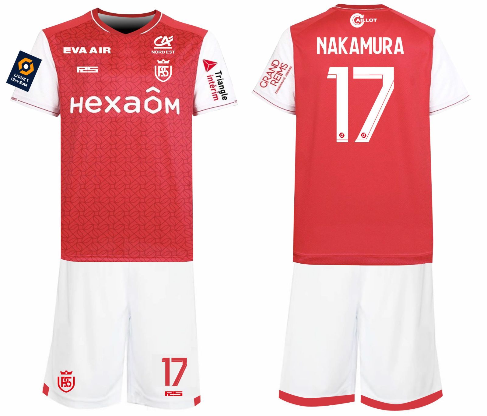 即日発送可 スタッドランス 中村敬斗 17 ユニフォーム L 2023~2024 Amazon.co.jp: スタッドランスホーム 2023-2024年 メンズ 男性