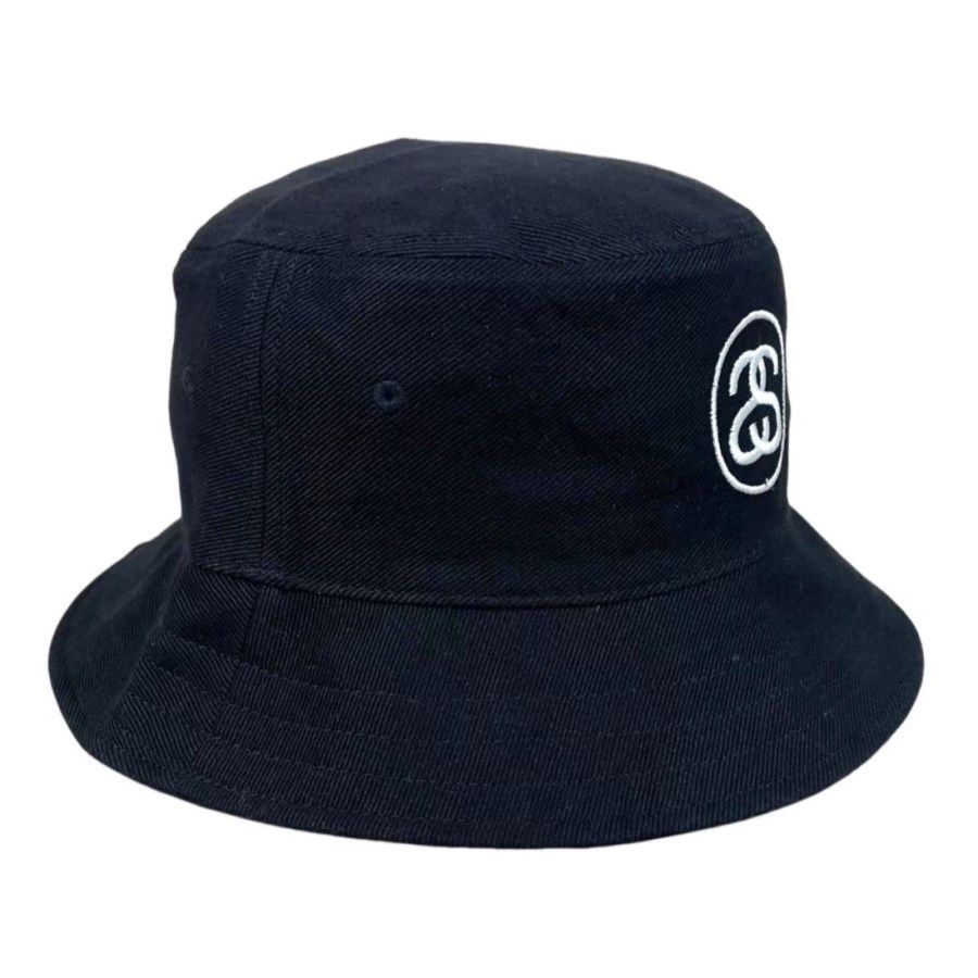 新品タグ付き！ステューシーStussyバケットハット帽子バケハSS Link SS