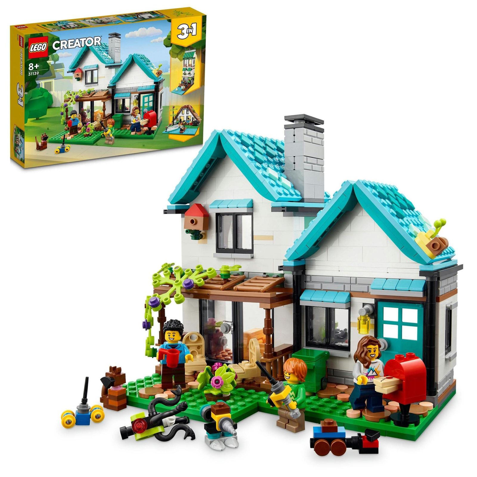 レゴ(LEGO) クリエイター いろんなおうち クリスマスギフト クリスマス 31139 おもちゃ ブロック プレゼント 家 おうち 男の子 女の子 8歳以上 [いろんなおうち]