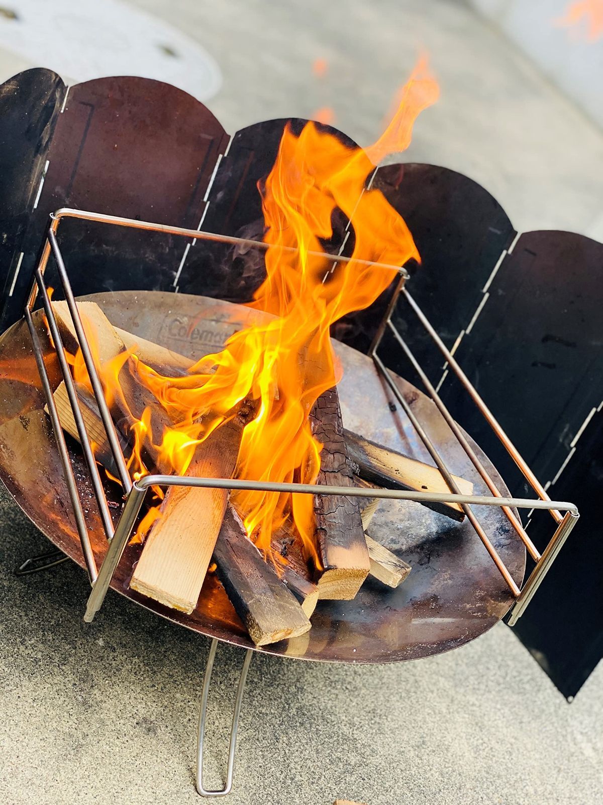 数量限定】焼き網 網 焚き火台 キャンプ キャンプ 焚き火台 五徳 ...