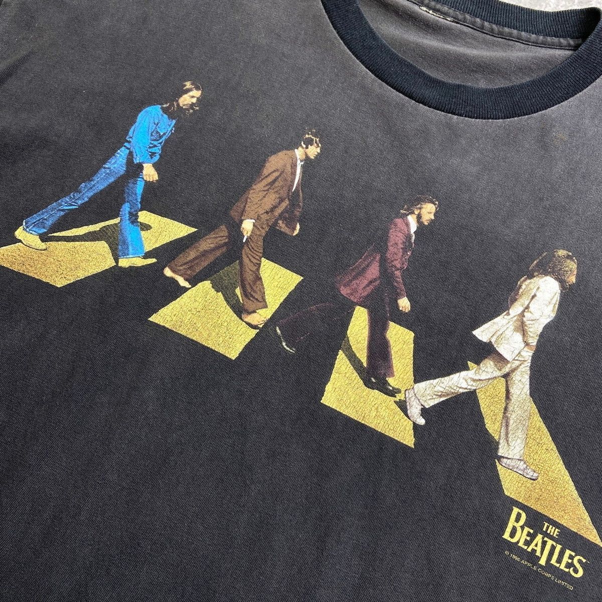 90年代 THE BEATLES ビートルズ Abbey Road アビイ・ロード バンドT 