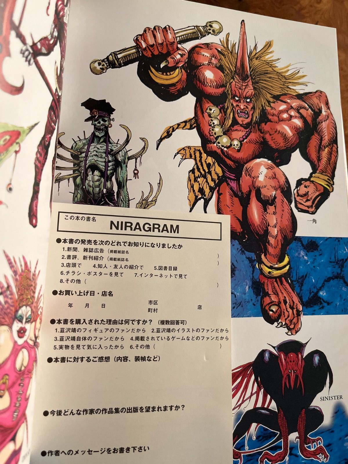 NIRAGRAM 韮沢靖　作品集　画集 Niragram : 韮沢靖作品集 - メルカリ