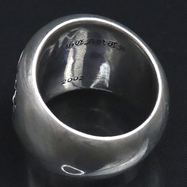 CHROME HEARTS 銀座店 クロムハーツ クラシック オーバルスター リング 指輪 シルバー SV925 約21.5号 99959