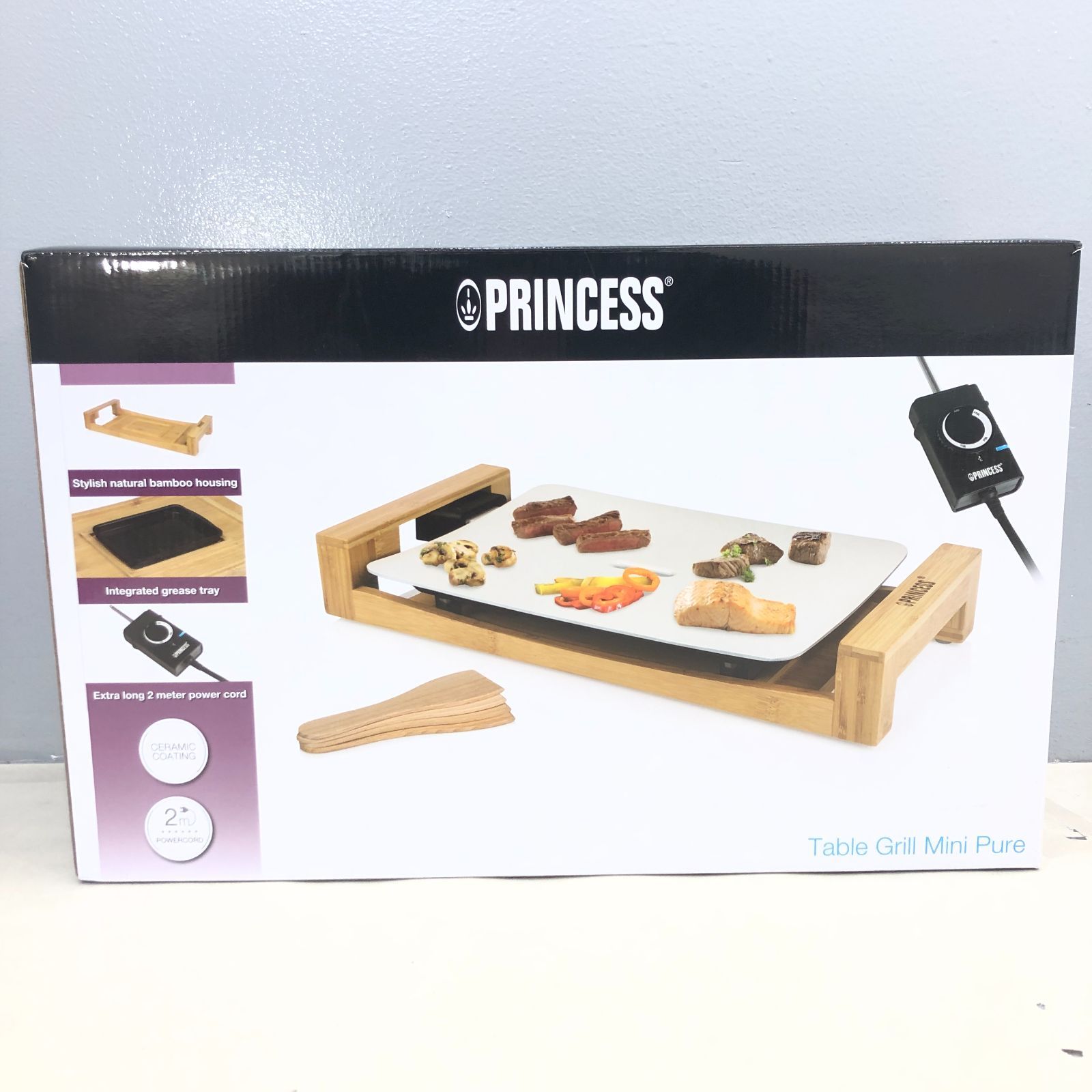新品未使用】PRINCESS 103035テーブルグリルミニピュア 【公式通販】