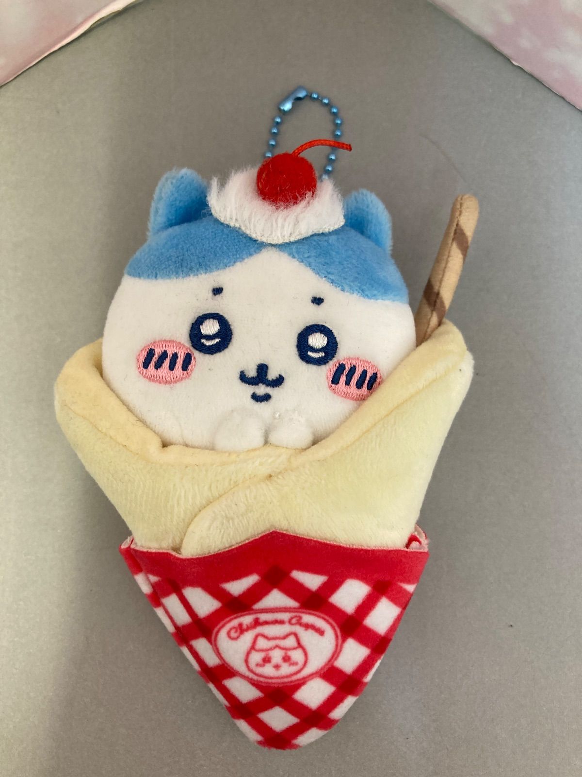 ハチワレ クレープになっちゃった!!マスコット C賞 ちいかわクレープくじ C賞 ハチワレ クレープになっちゃった