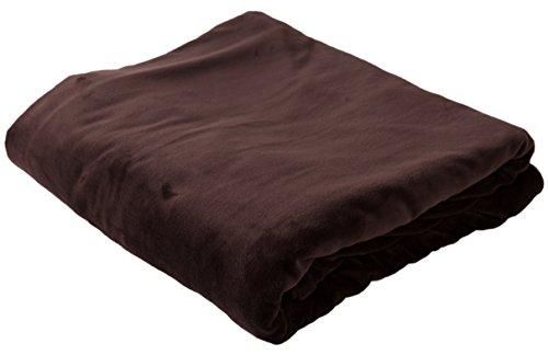 【新品・3営業日で発送】mofua(モフア) mofua 布団を包めるぬくぬく毛布　品番：40250106　サイズ：S　色：ブラウン
