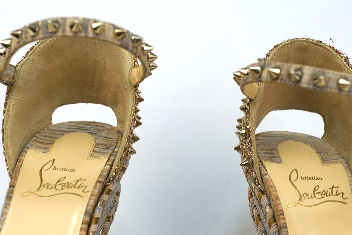 Christian Louboutin クリスチャンルブタン ヒールサンダル マドモニカ