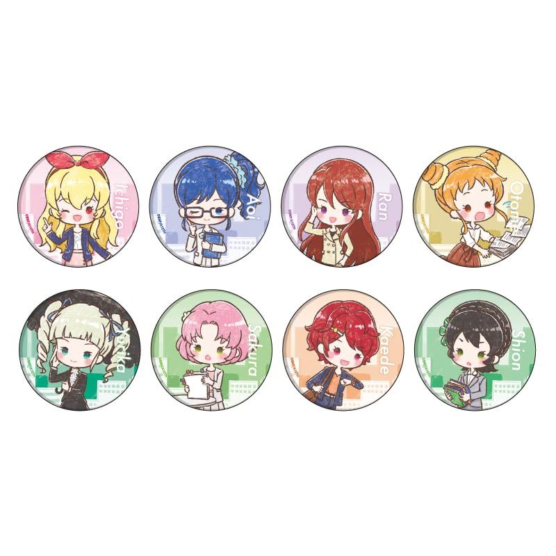 アイカツ！ 缶バッジ 81個セット アイカツ！_缶バッジ 10/スクールドレスver. BOX(全7種)(グラフ