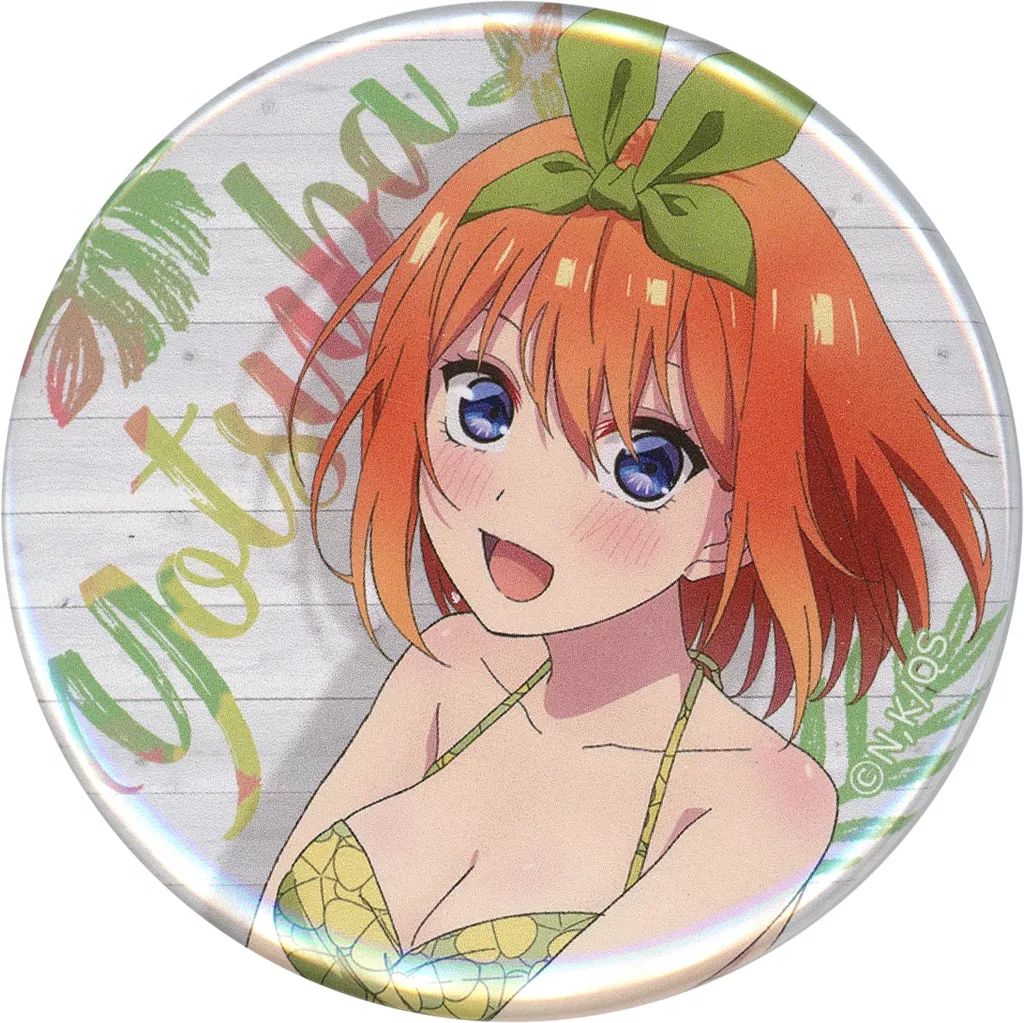 中古】バッジ・ビンズ 中野四葉(Water Girl/背景白) 「五等分の花嫁