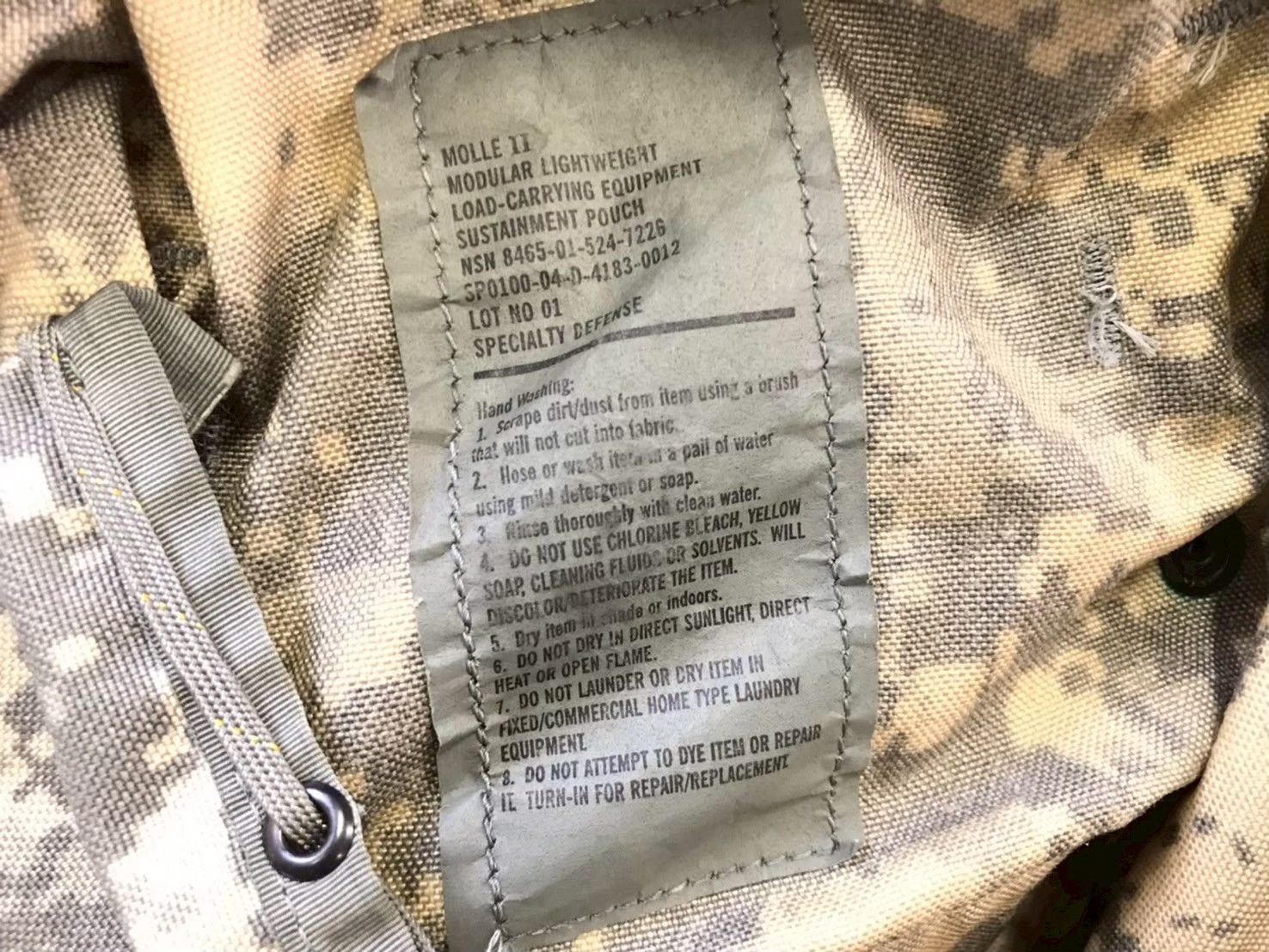 High Speed Gear 1.75 Operator Lサイズ マルチカム High Speed Gear