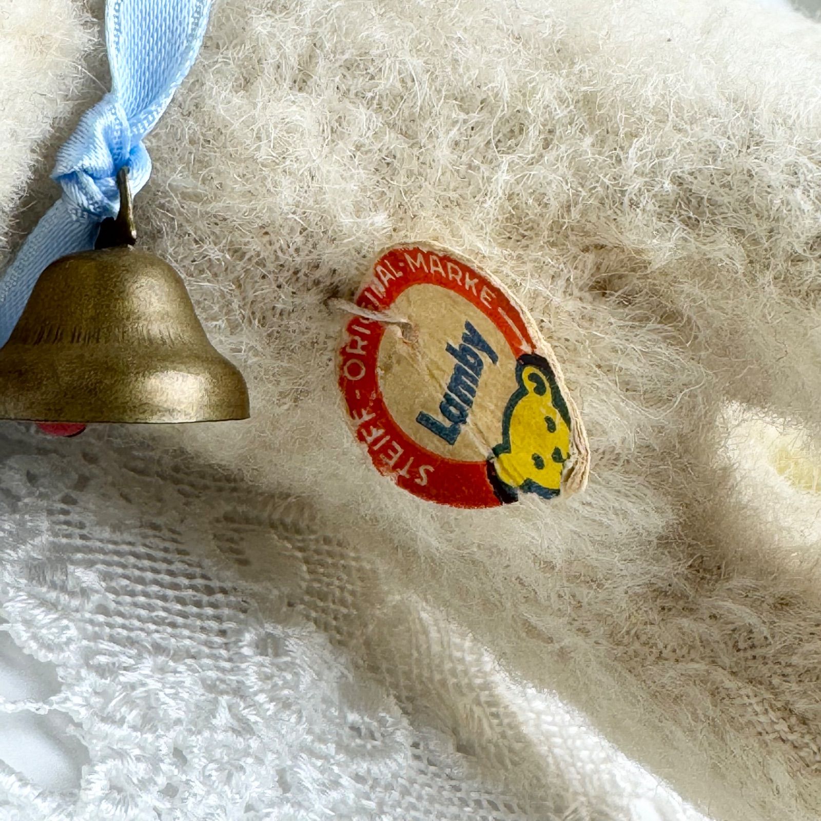 シュタイフ☆Lamby 14cm☆ヒツジのランビー/羊/ひつじ☆Steiff