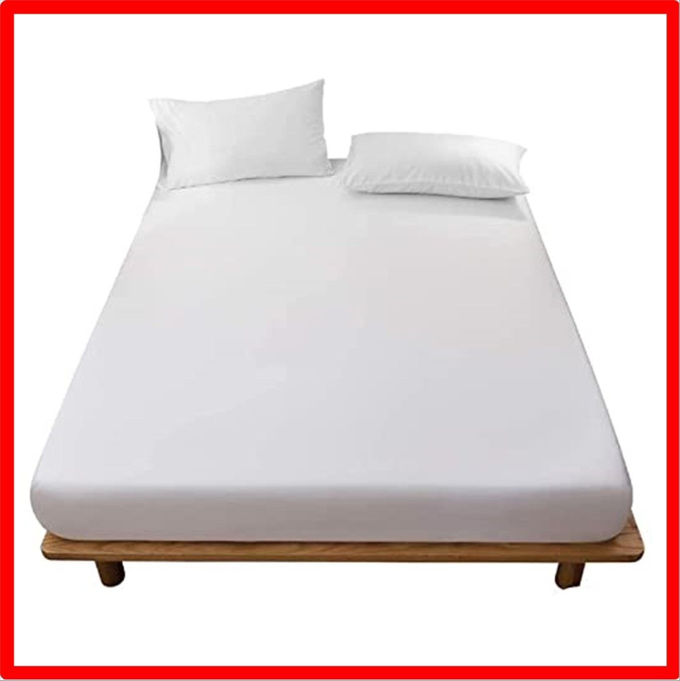 【匿名配送】ホワイト_キング・180X200X30cm ボックスシーツ 吸水速乾 マットレスカバー ベッドシーツ シーツ ベッドカバー 柔らかな触感 吸汗 マチ