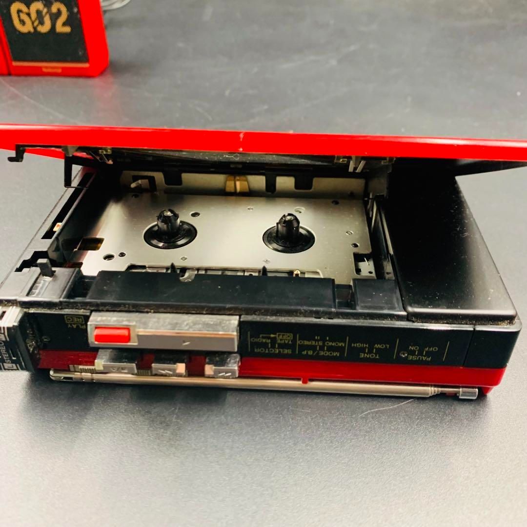 NATIONAL STEREO GO2 RX-1960 スピーカーセット　赤 NATIONAL STEREO GO2 RX-1960 スピーカーセット 赤 - メルカリ