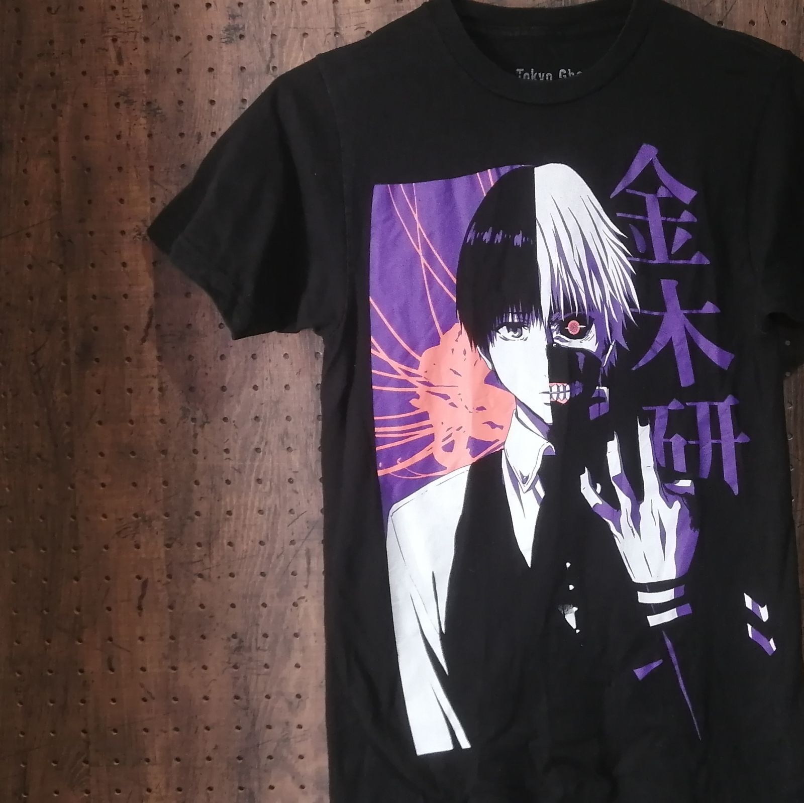 東京喰種 Tシャツ トーキョーグール アニメTシャツ　XLサイズ　金木 東京喰種 金木研Tシャツ Lサイズ トーキョーグールアニメTANIMET